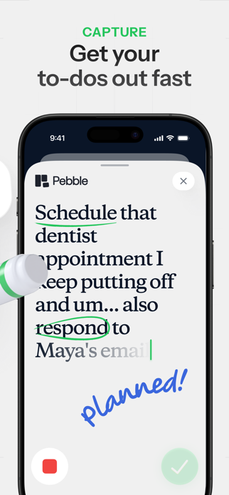 Pebble AI: To-Do & Focus Screenshot 2 of 6