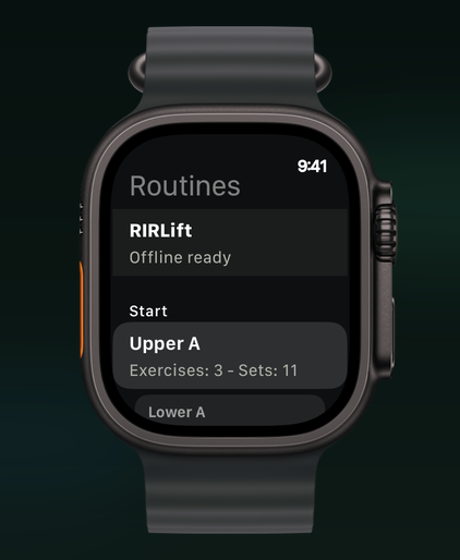 RIRLift: Hypertrophy Log screenshot 15