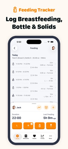 Baby Tracker & Newborn Log app screenshot 3
