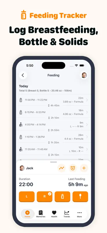 Baby Tracker & Newborn Log screenshot 3 of 10