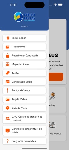 Red Bus Tucumán iPhone screenshot 1