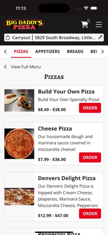 Big Daddys Pizza Screenshot 3 of 3