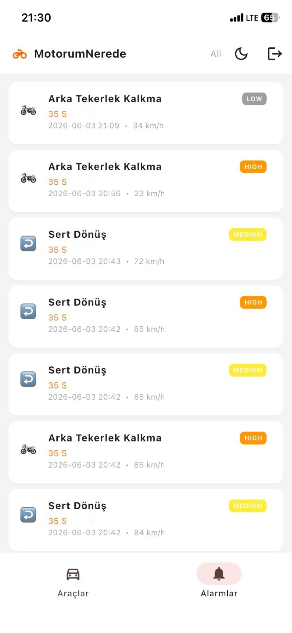 Motorum Nerede screenshot 5