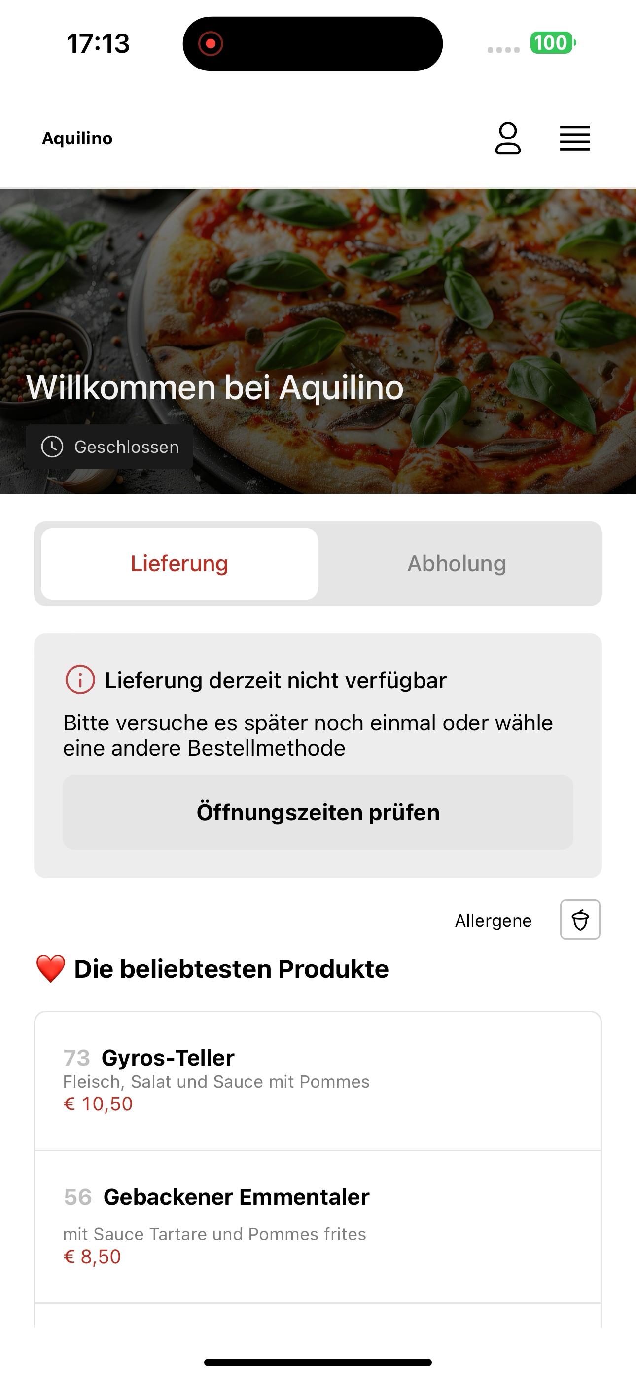 Aquilino screenshot 5
