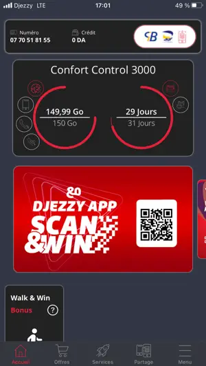 Djezzy screenshot 1