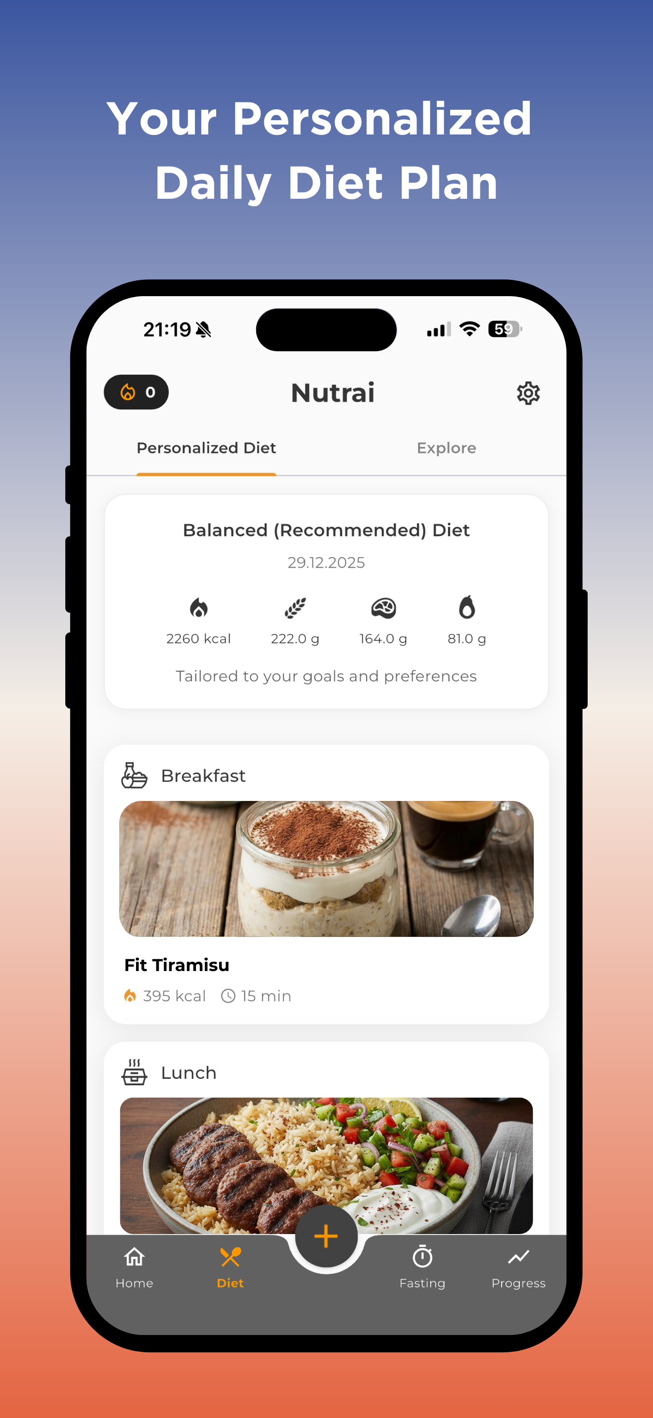 Nutrai: Diet & Calorie Tracker screenshot 6