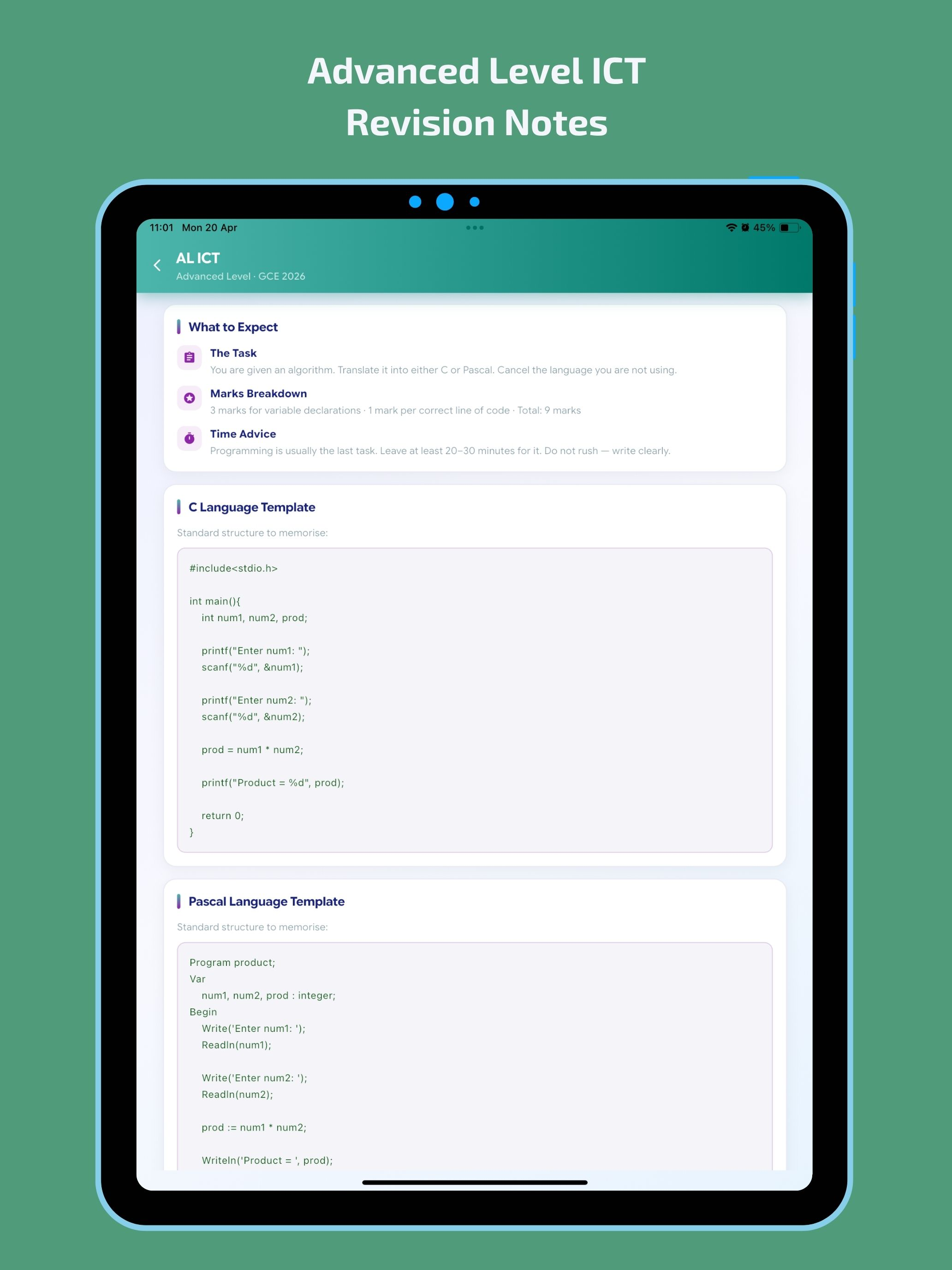 Smart Way -GCE Practicals App