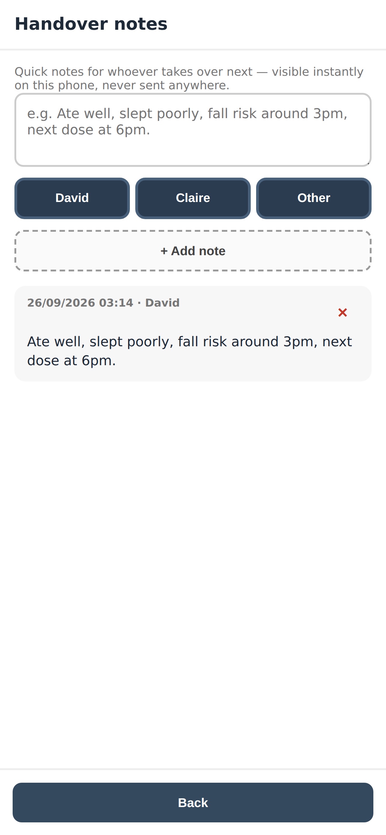 Screenshot 4 of Parkinson Companion