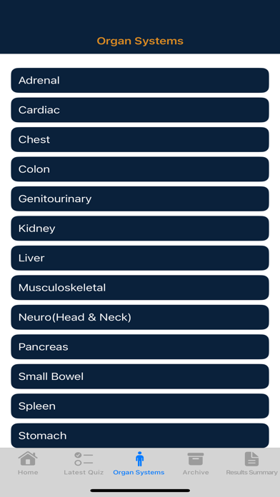 CTisus iQuiz 25 iPhone screenshot 7 - Medical app