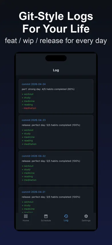 CommitLife screenshot 2