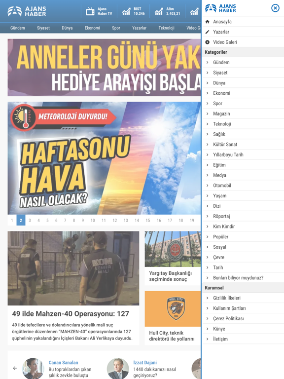 Screenshot #6 pour Ajans Haber Mobil