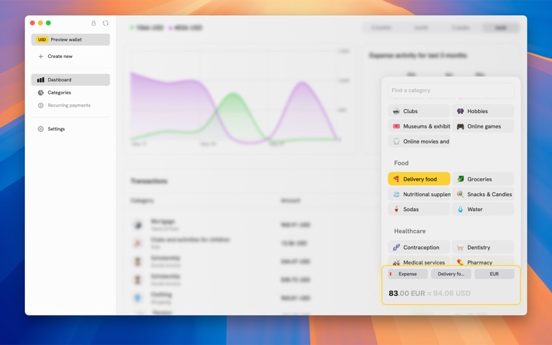 App screenshot