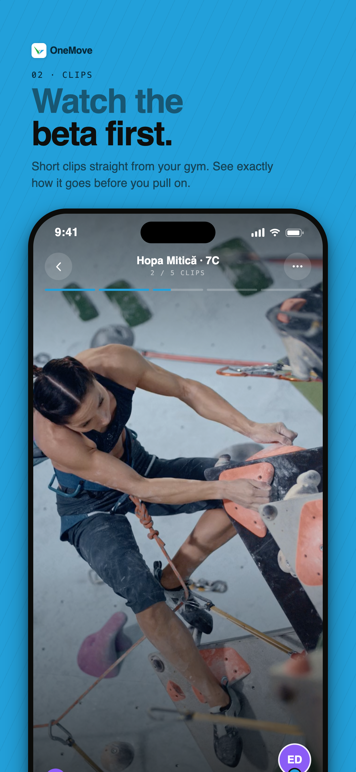One Move - Climbing Gym screenshot 2