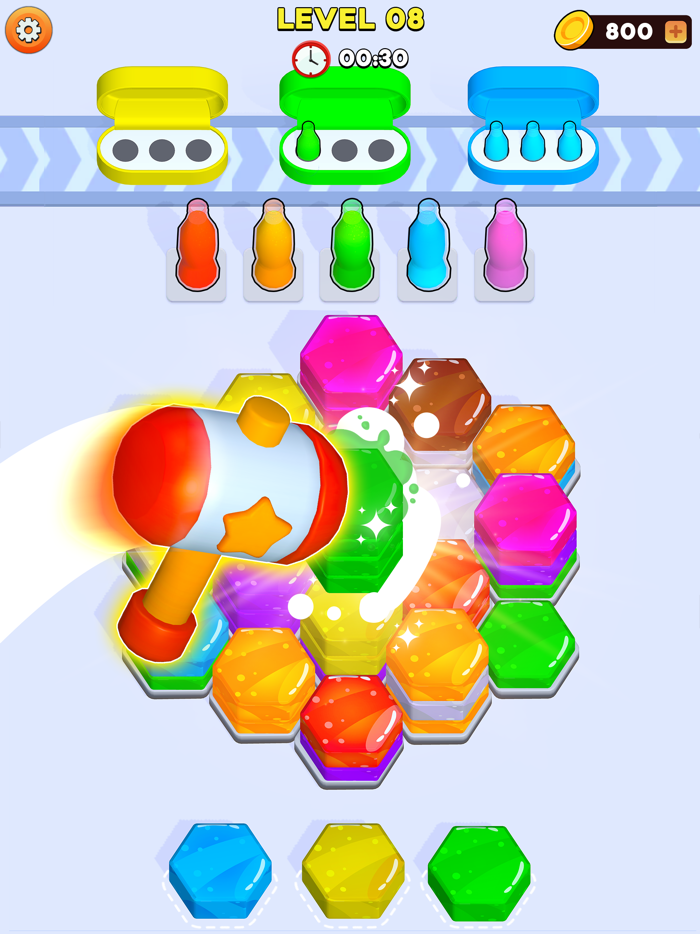 Hexa Jelly - ASMR Merge Master