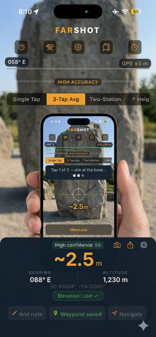FarShot - Distance Estimator Screenshot 4 of 10