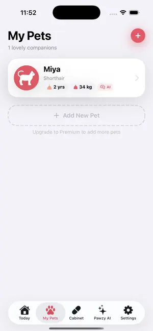 Pawzy: Pet Medication Reminder screenshot 4