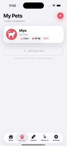 Pawzy: Pet Medication Reminder Screenshot 4 of 4