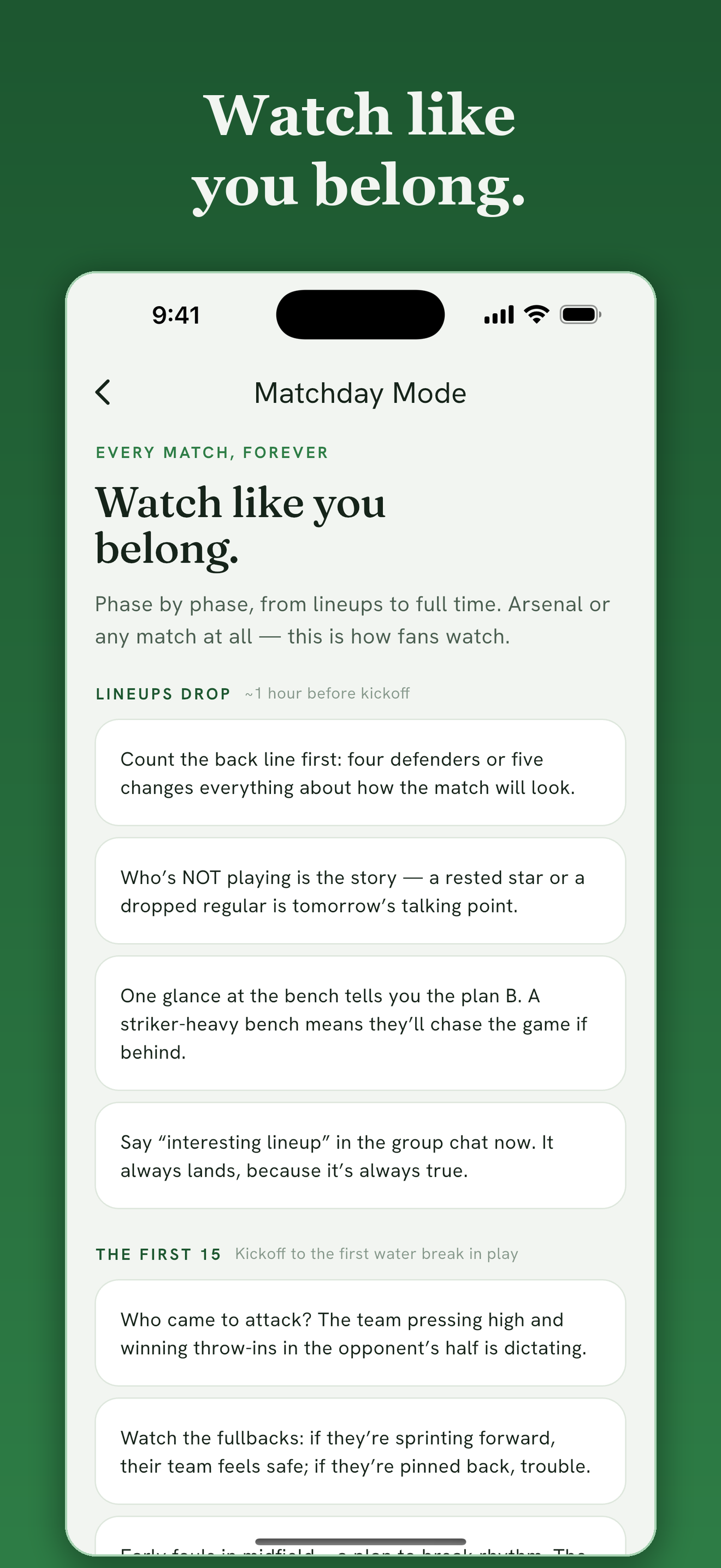 Onside: Learn Football screenshot 3