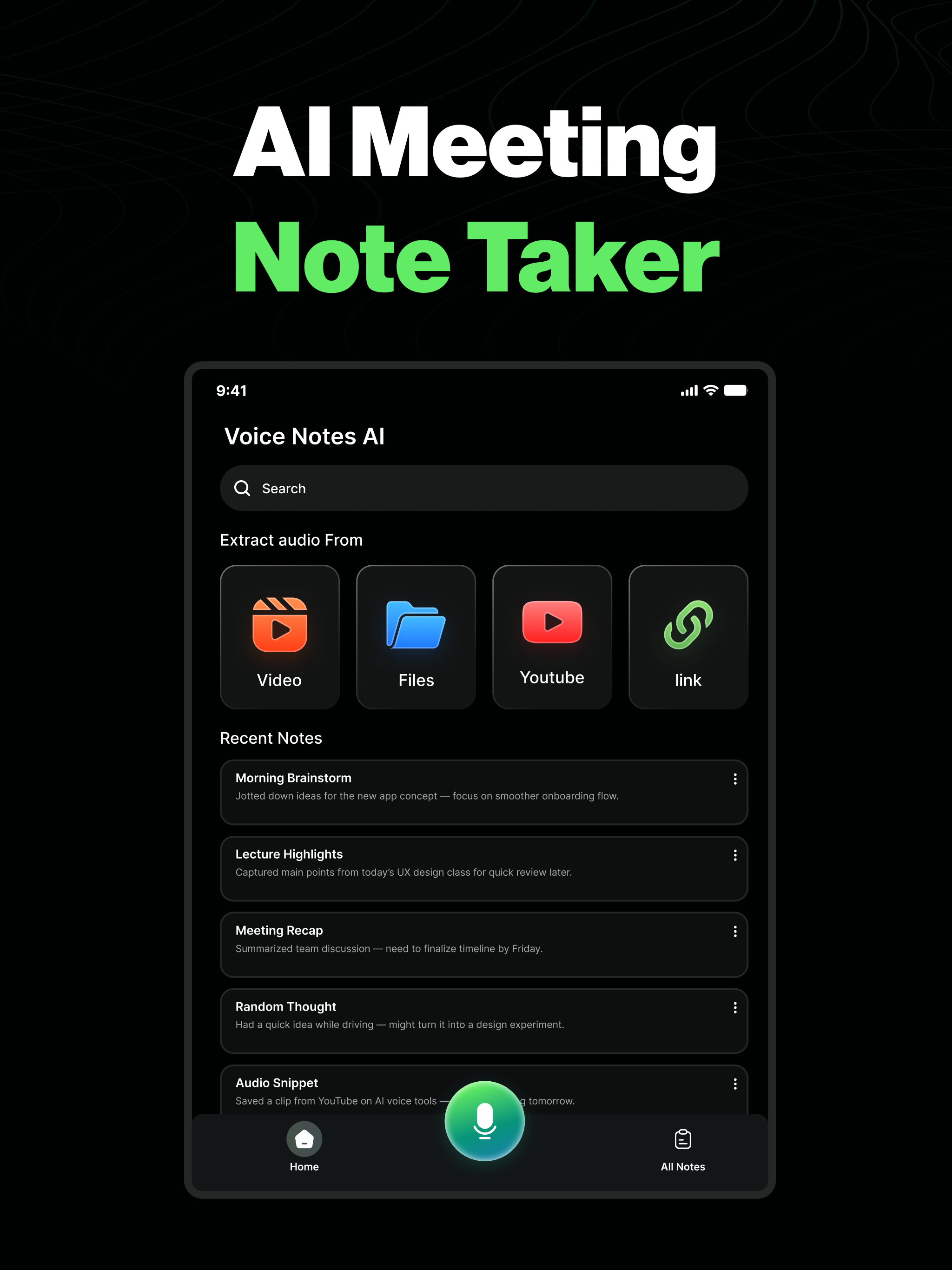 AI Note Taker- Meeting Minutes screenshot 14