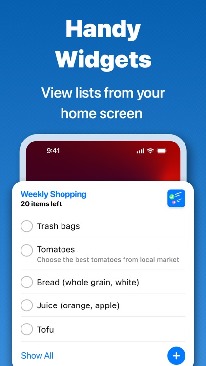 Daylist: List Maker & Widget
