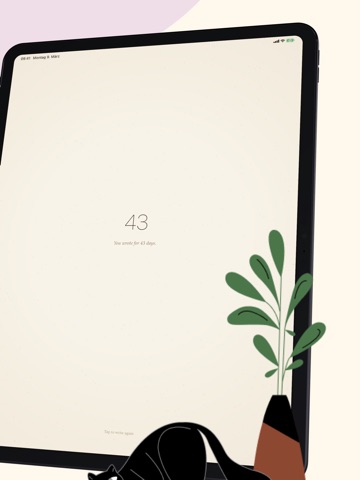 Invisible Diary – Mindfulness iPad screenshot