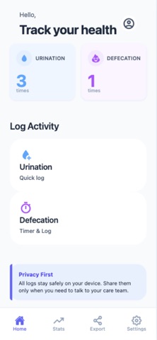 Potty Log Screenshot 1 of 4