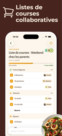 Family Recipe: Carnet & Menus screenshot