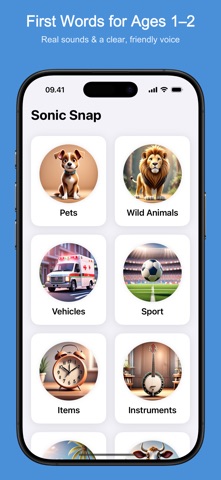 SonicSnap: Toddler Learning Screenshot 1 of 10