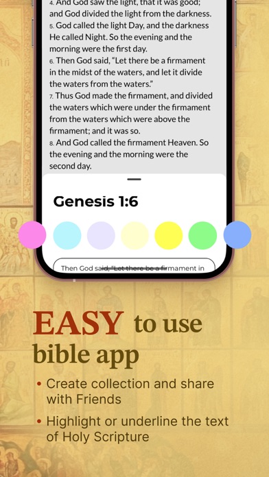 Screenshot 2 of Eastern Orthodox Study Bible App