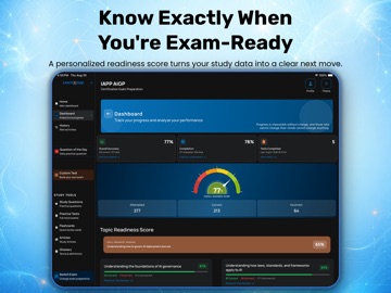AI Certification Exam Prep iPad screenshot