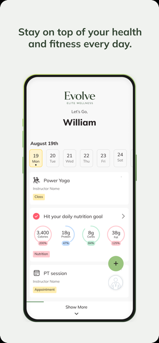 Evolve Elite Wellness Screenshot 2 of 6
