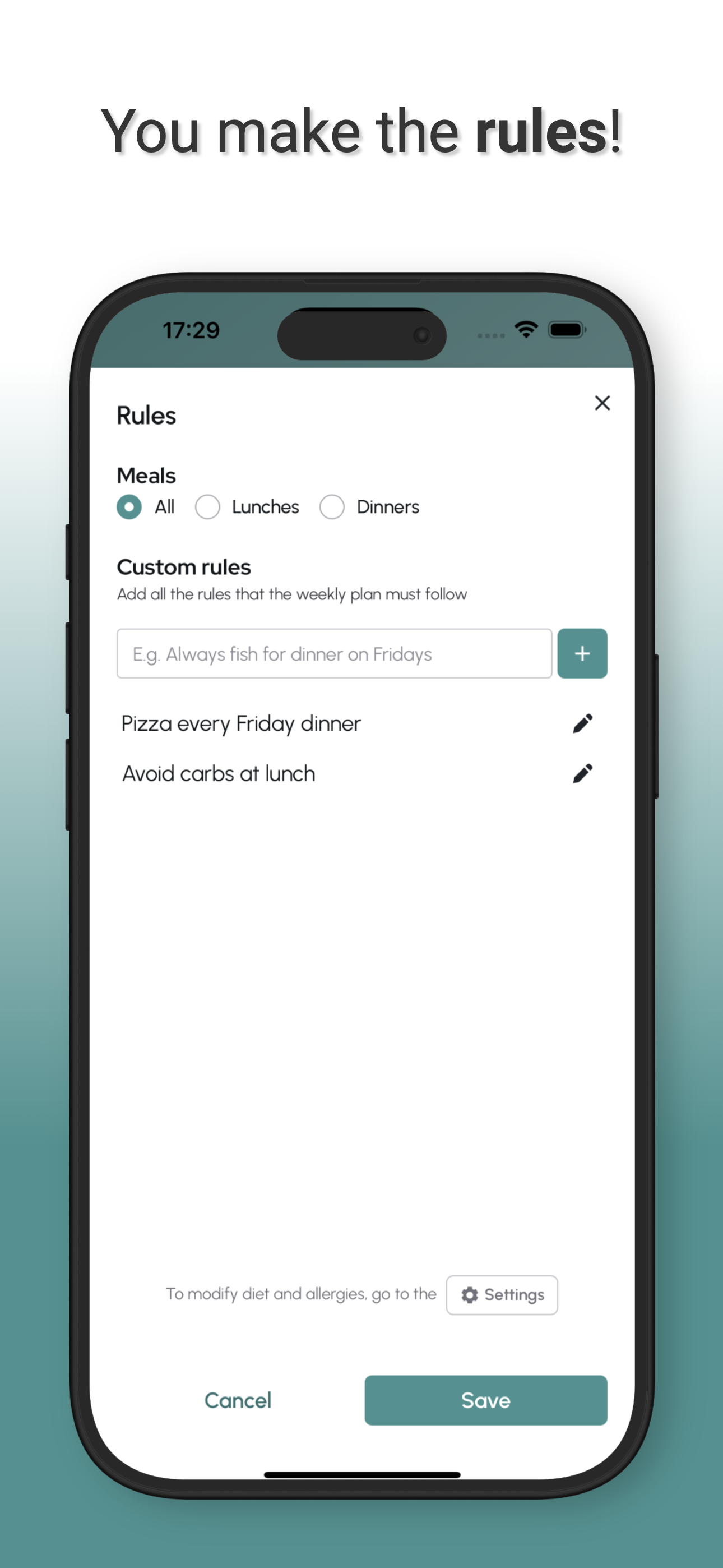 MenuMagic - Smart groceries