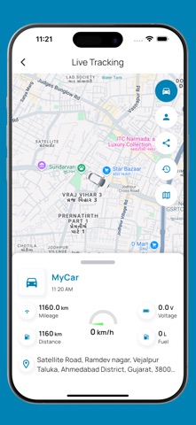 Zip-Track iPhone screenshot