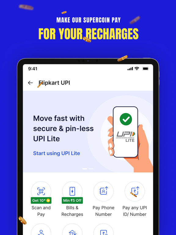 Flipkart - Online Shopping App iPad screenshot 8 - Shopping app
