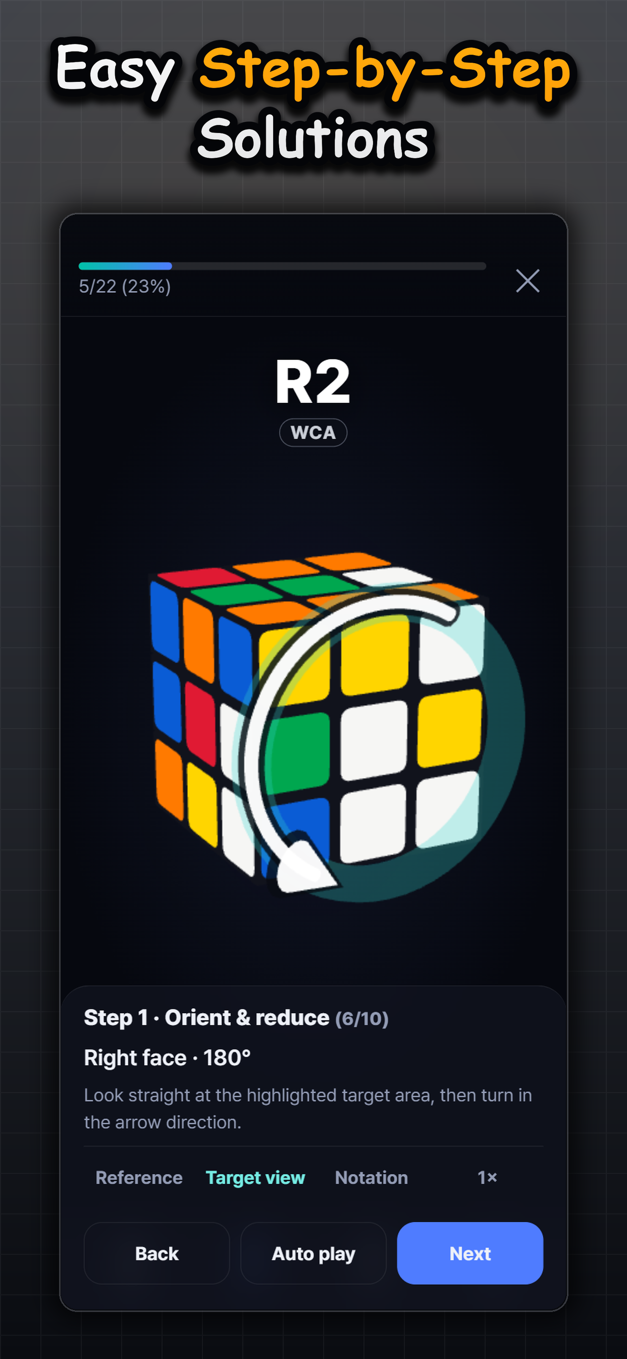 Cube at a Glance: Scan & Solve screenshot 2