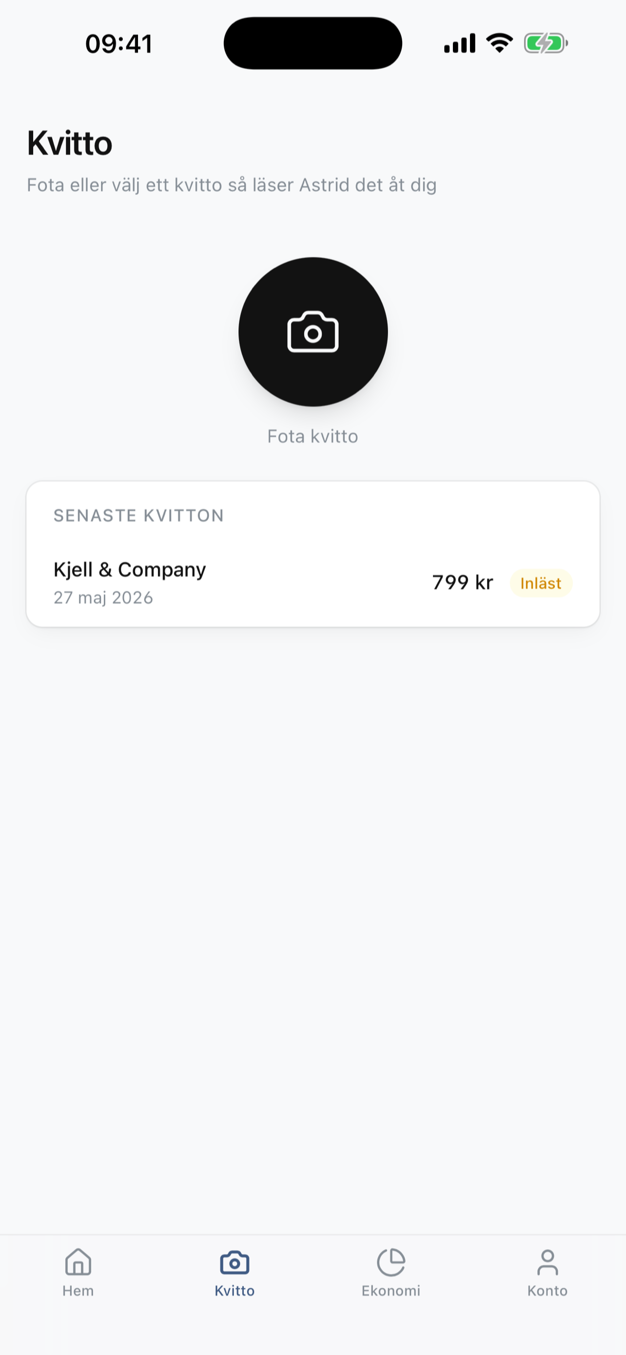 Astrid Bokföring screenshot 4