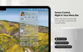 menu bar controller for sonos iphone capturas de pantalla 1