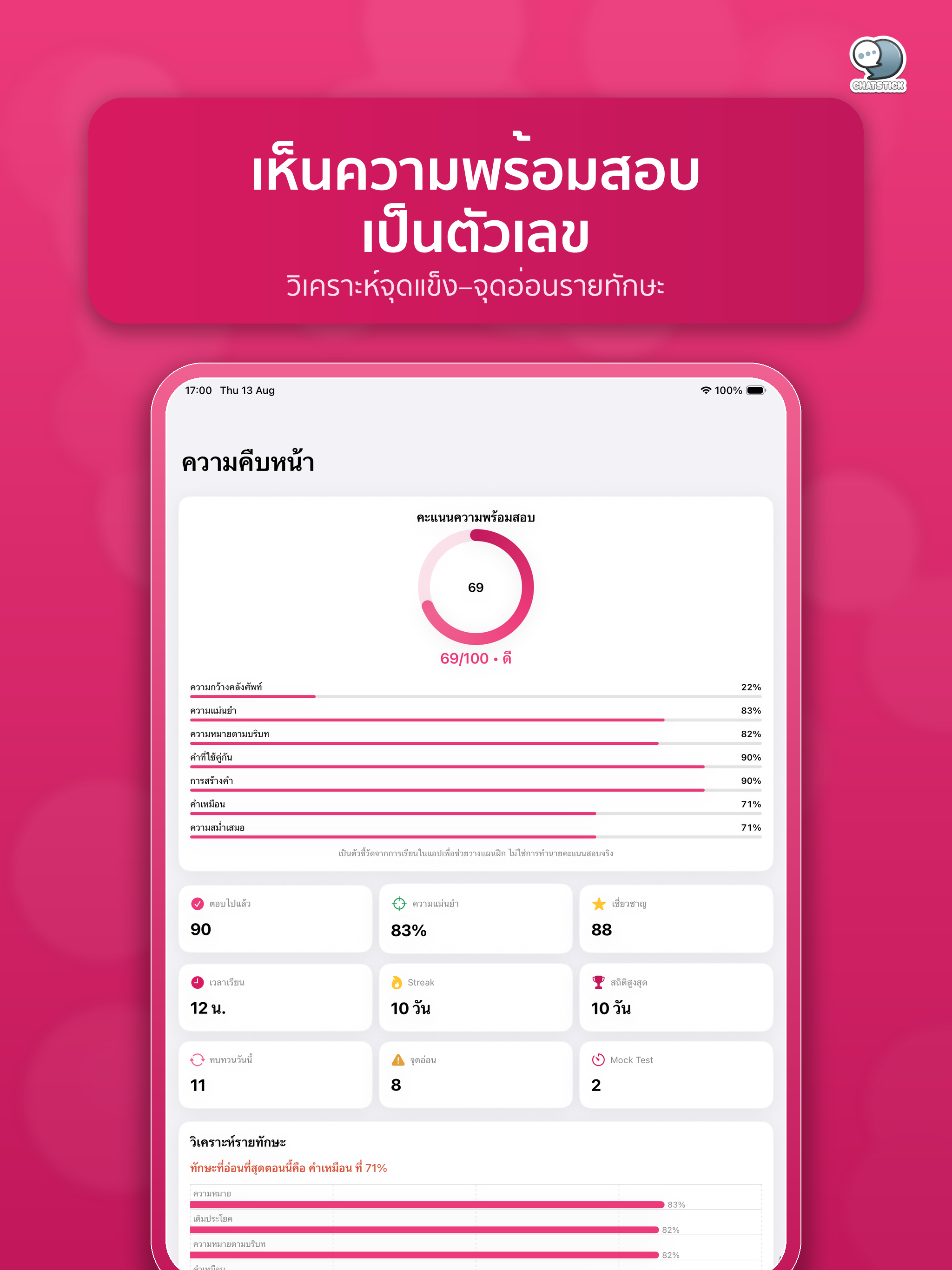 Vocab 1000 Ready: ตะลุยศัพท์ screenshot 18