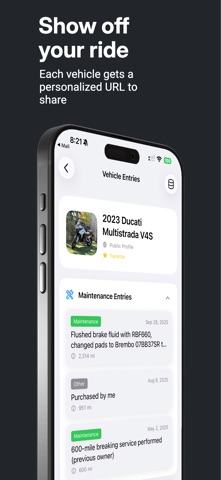 MotorLogBook Screenshot 2 of 4