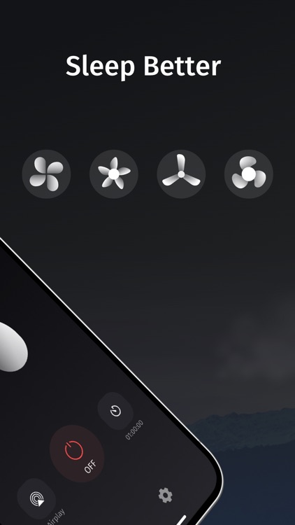 Tap Fan Noise for Sleep