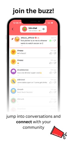 buzz: location based chats Screenshot 4 of 4