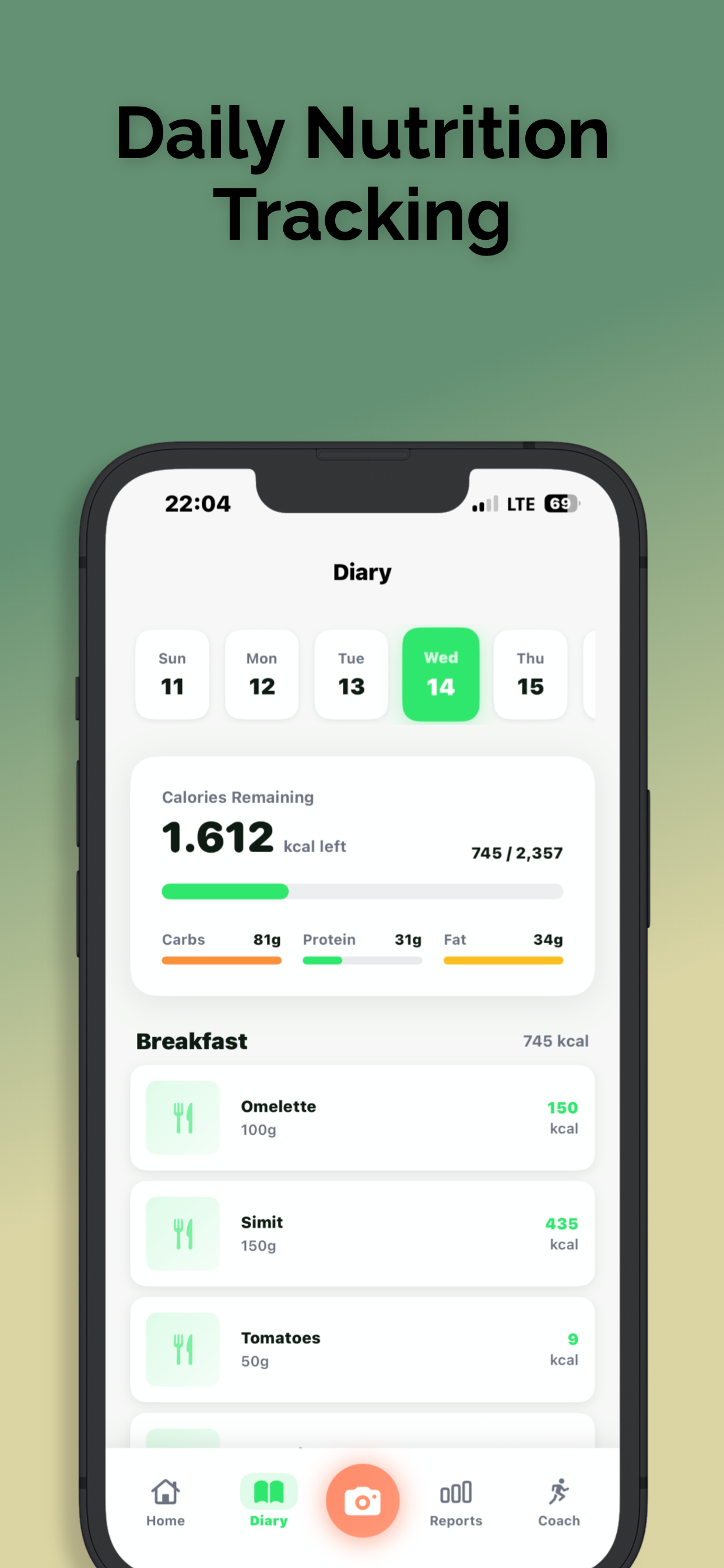 Food AI: Calorie Tracker screenshot 3