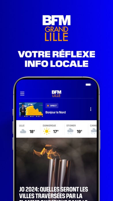 BFM Grand Lille - news & météo Screenshot