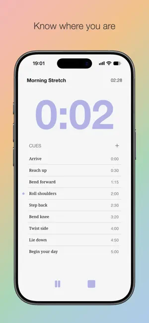 CUEit: Routine Timer screenshot 4