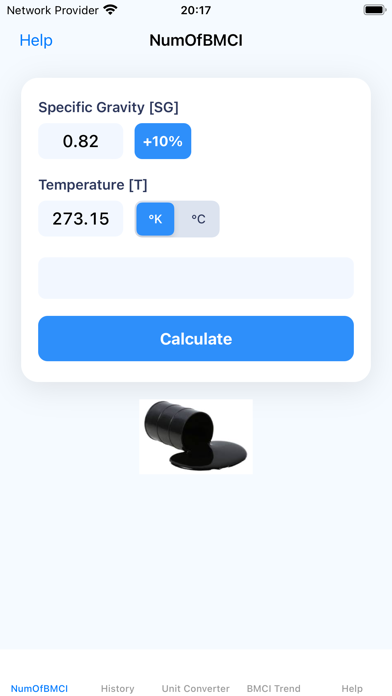 OilCalcAssistant Screenshot