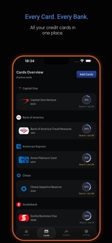 Credit Mantra iPhone screenshot