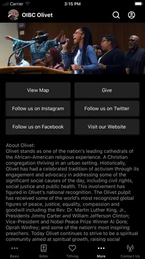 Olivet Institutional Baptist screenshot 4