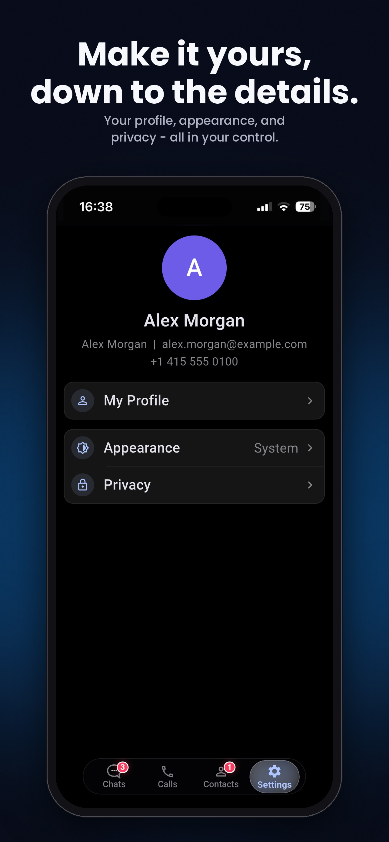 Screenshot 7 of NoPeek Messenger