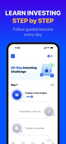 Finova: Master Stock Trading iPhone screenshot