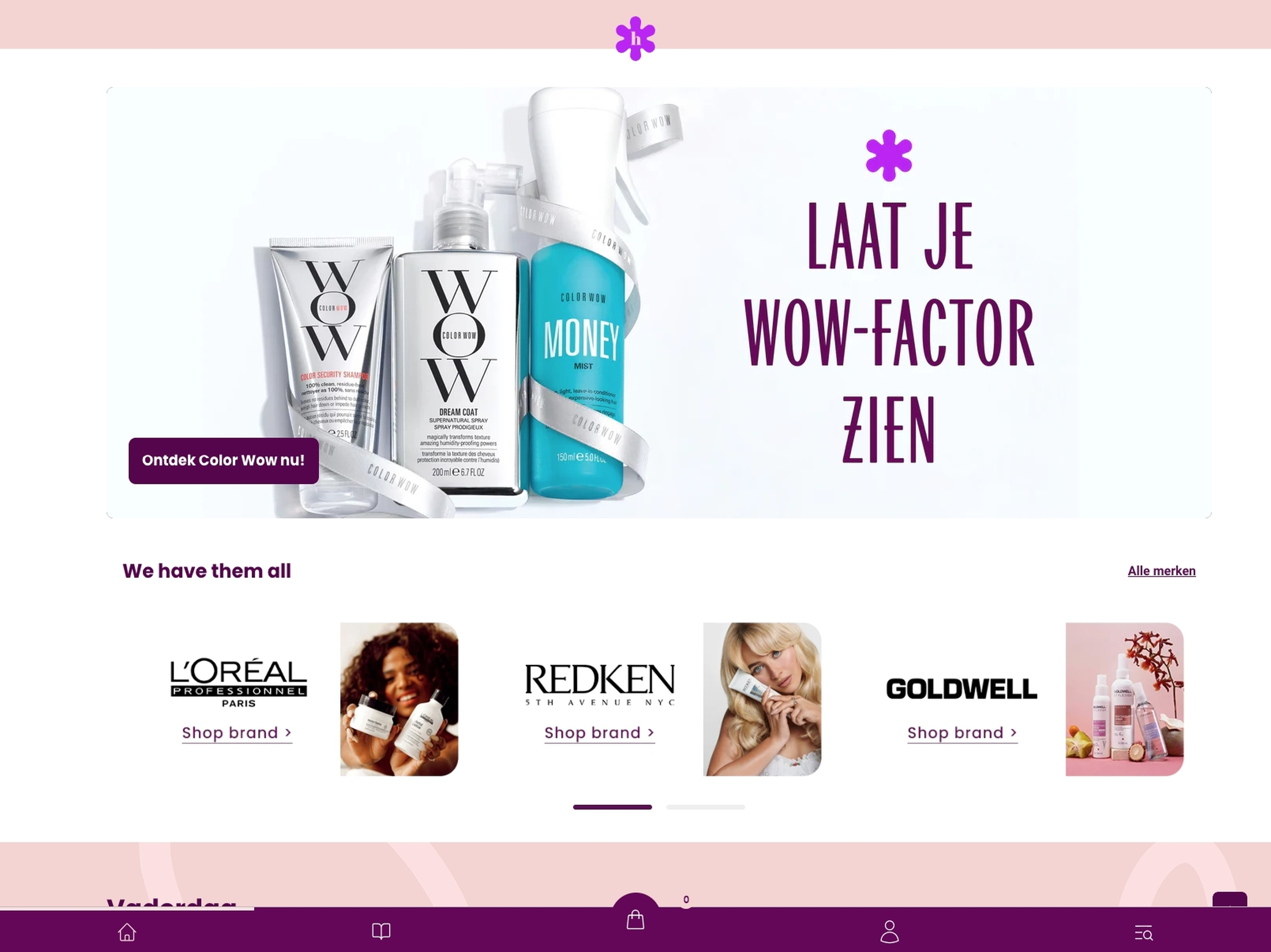 Haarspullen.nl screenshot 6